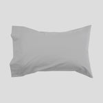 Purity Organic Cotton Standard Pillowcase Set | Grey-1