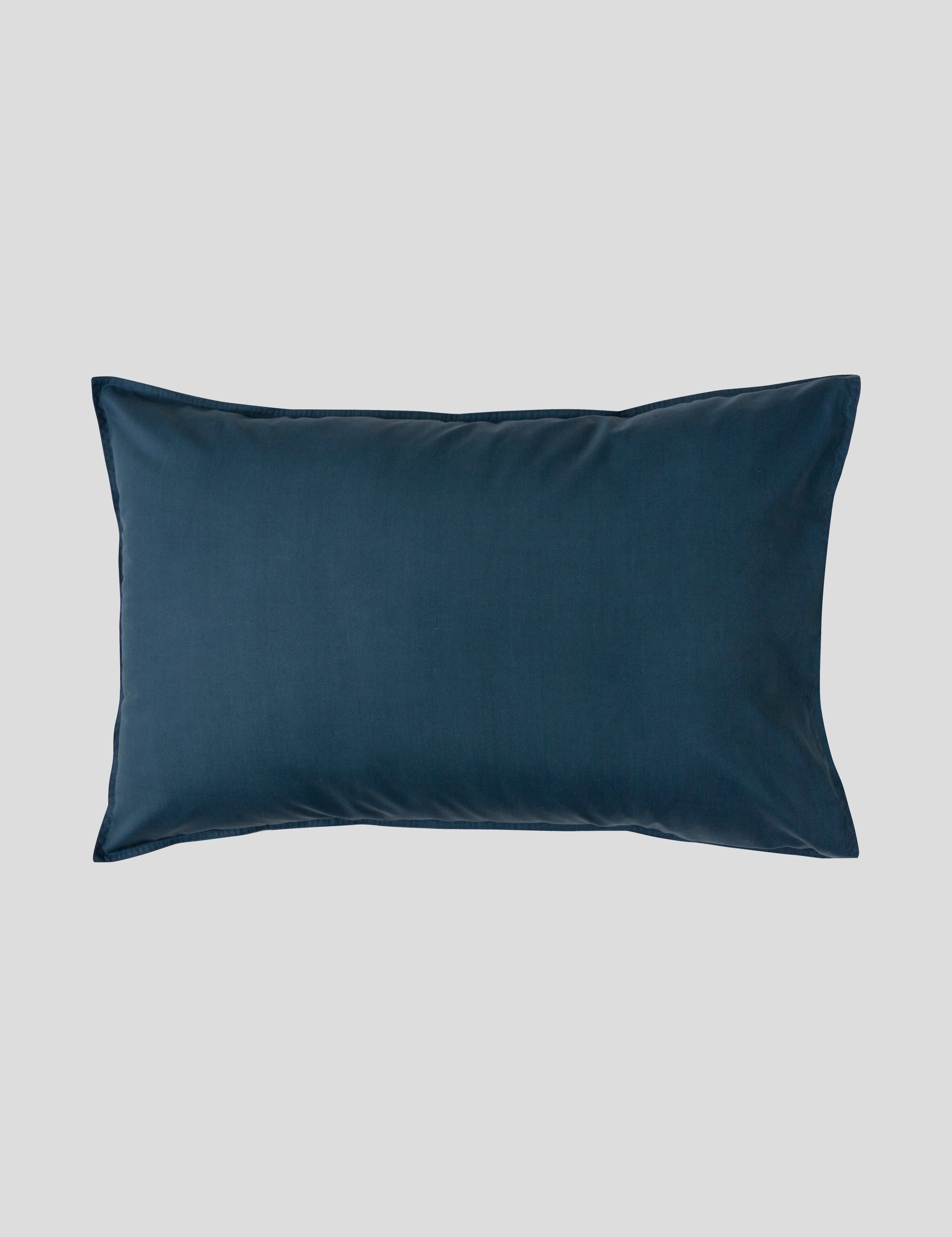 Purity Organic Cotton Standard Pillowcase Set | Indigo-1