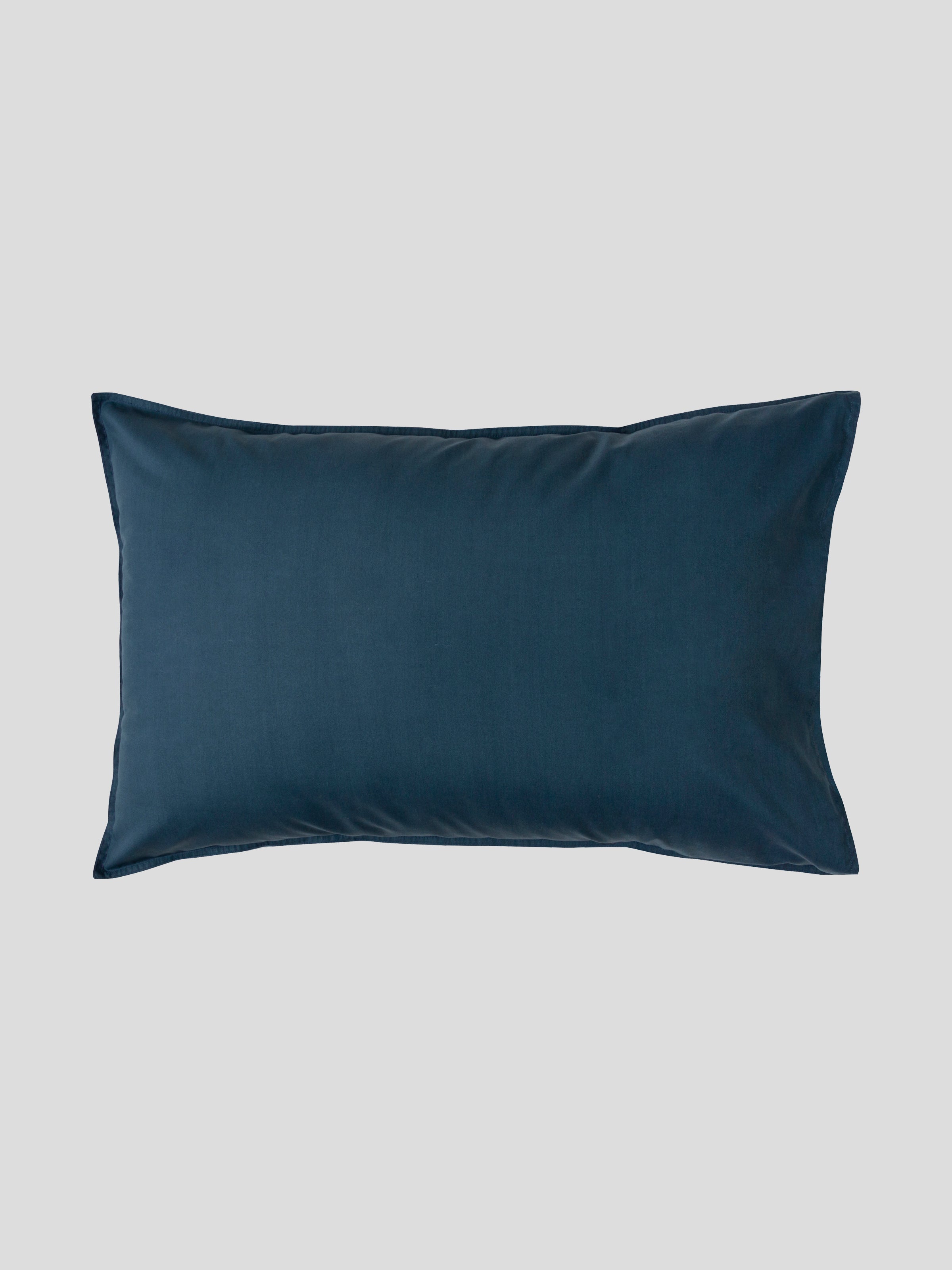 Purity Organic Cotton Standard Pillowcase Set | Indigo-1