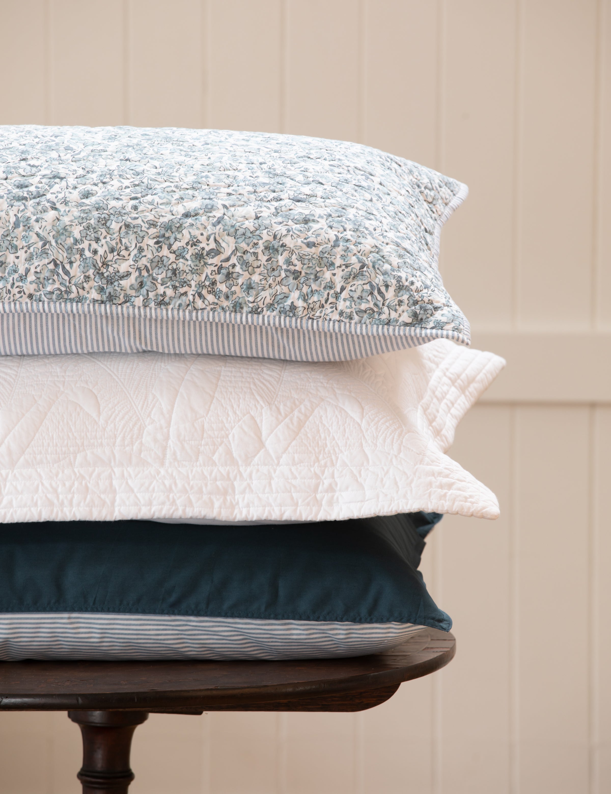 Purity Organic Cotton Standard Pillowcase Set | Indigo-2