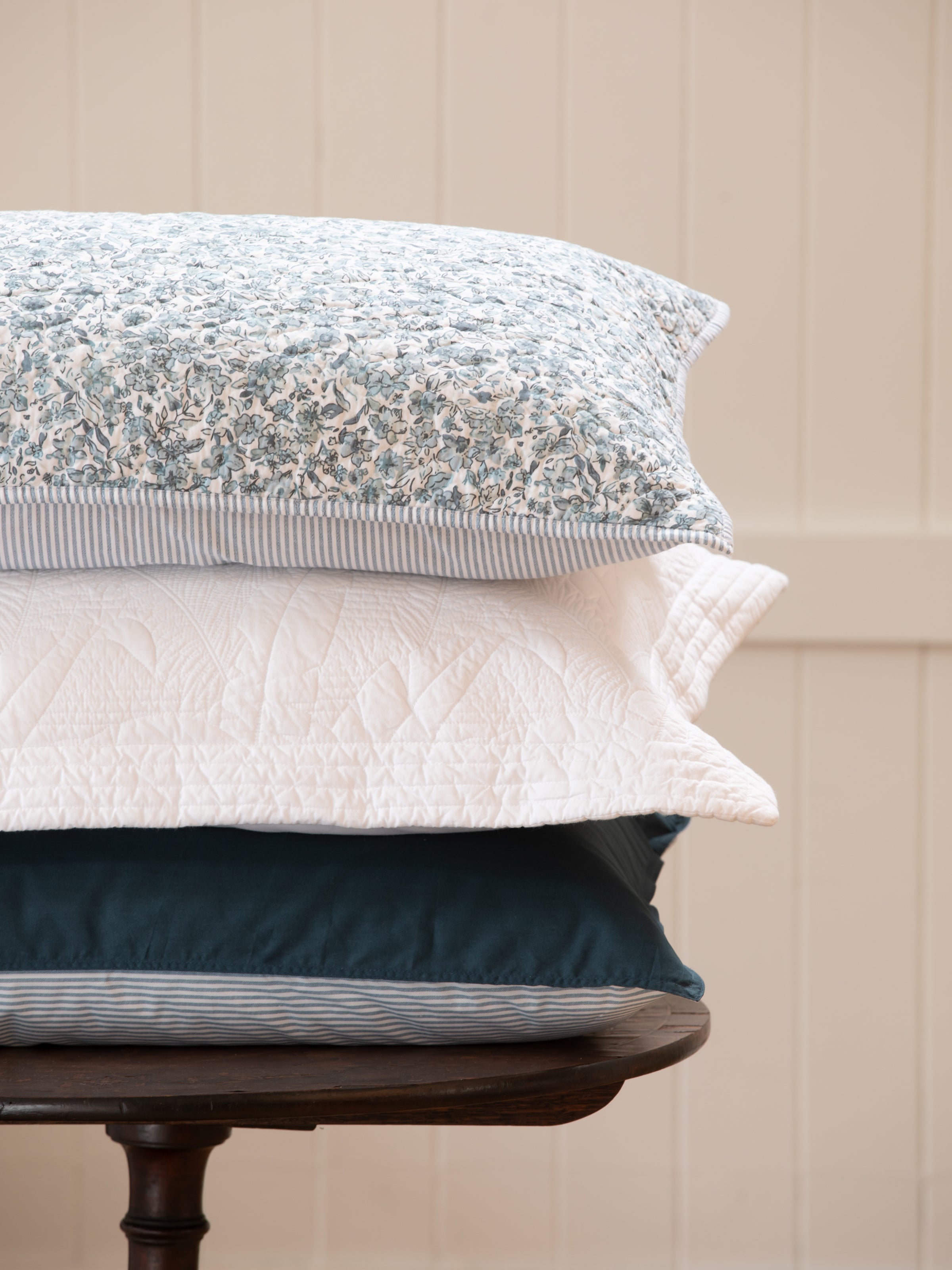 Purity Organic Cotton Standard Pillowcase Set | Indigo-2