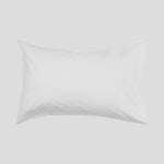 Purity Organic Cotton Standard Pillowcase Set | White-1