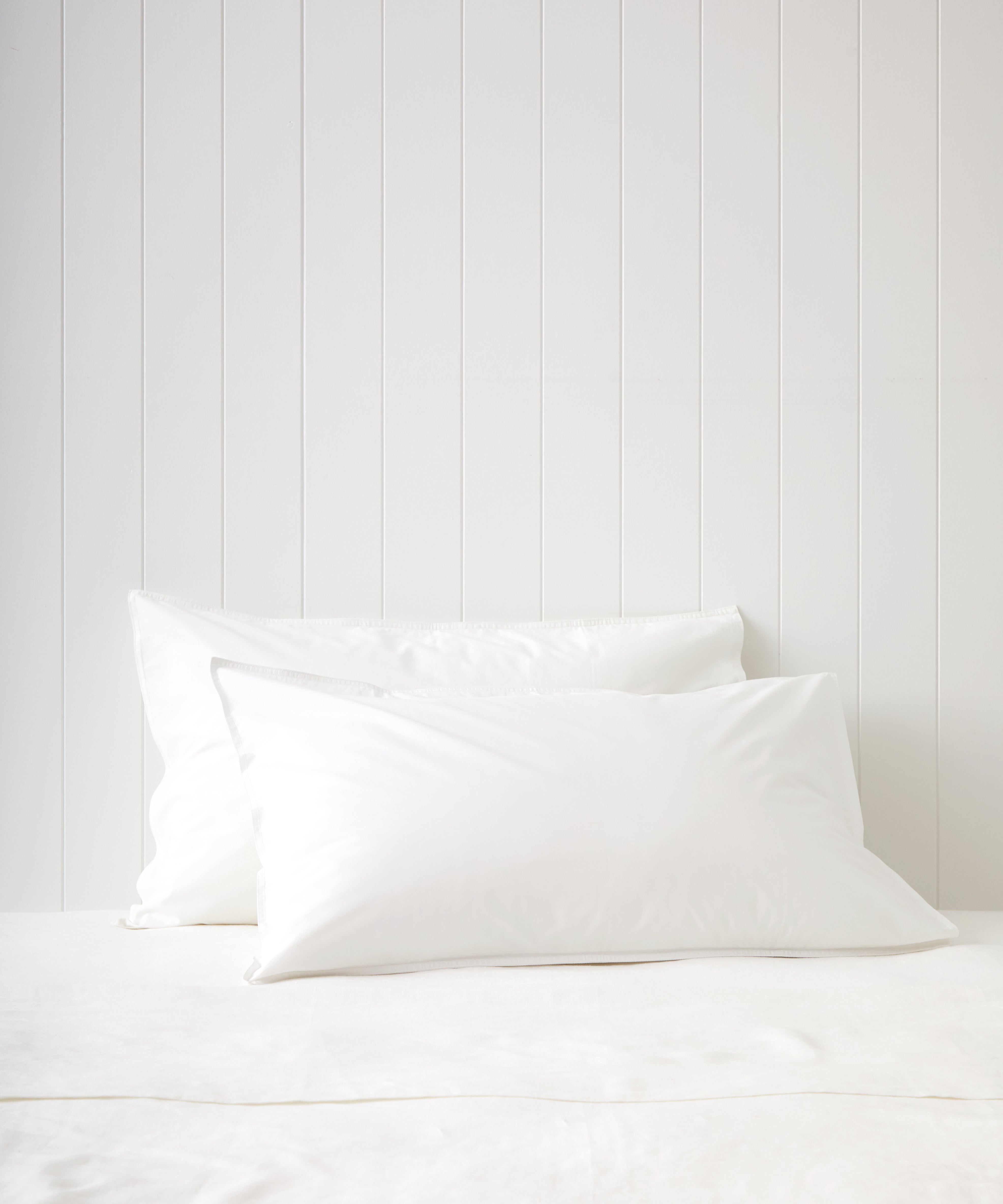Purity Organic Cotton Standard Pillowcase Set | White-1