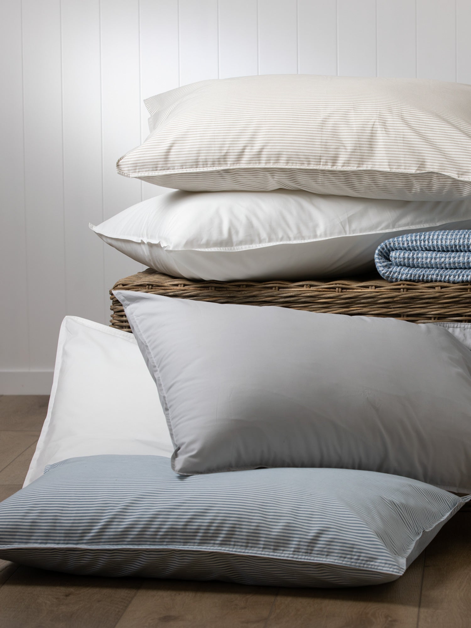 Purity Organic Cotton Standard Pillowcase Set | White-3