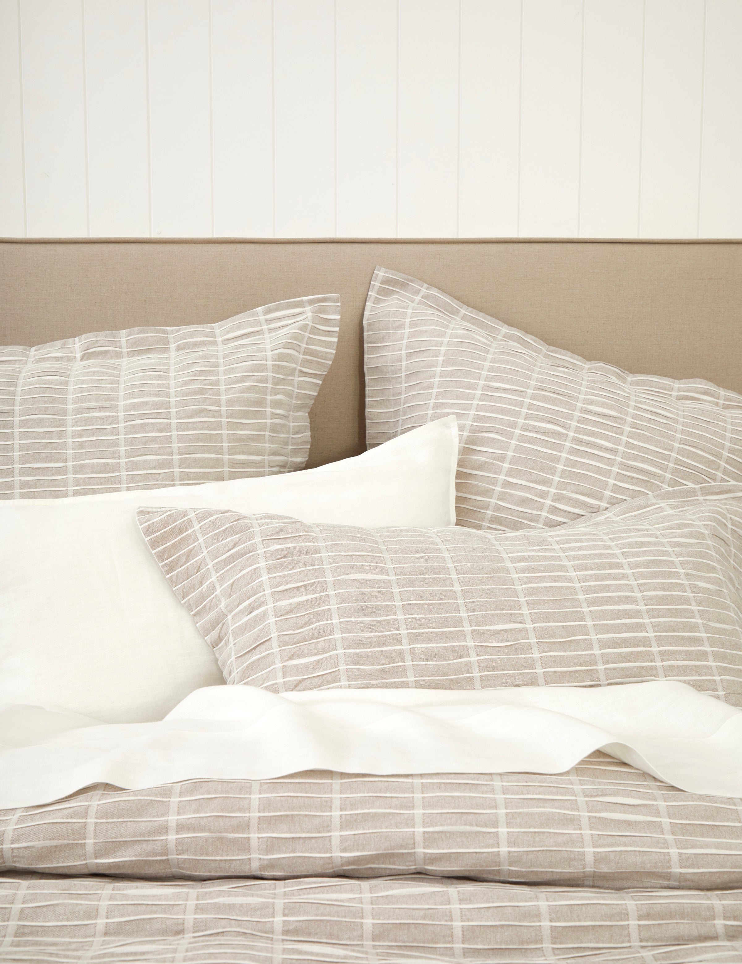 Raffles Duvet Cover Set | Natural-2