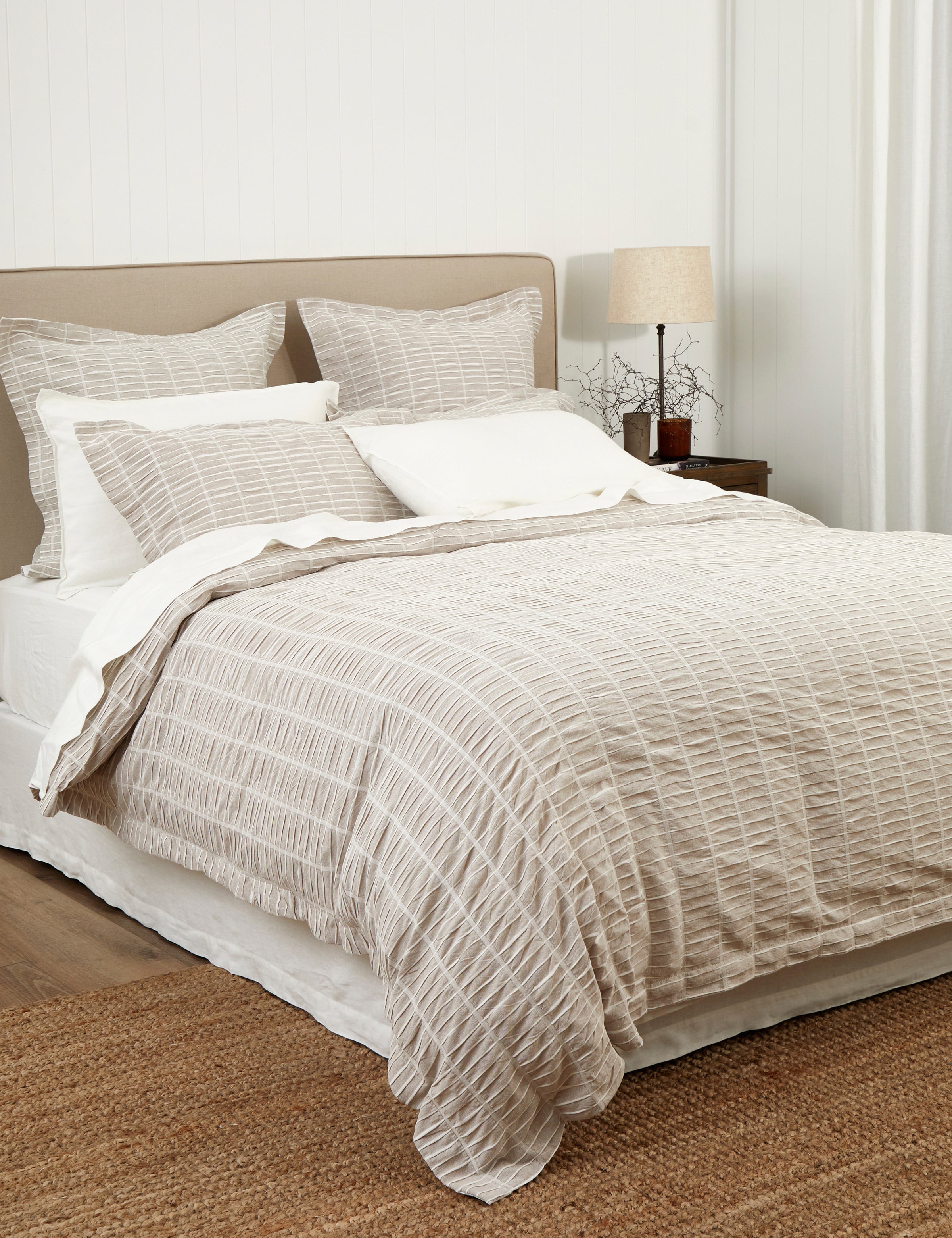 Raffles Duvet Cover Set | Natural-3