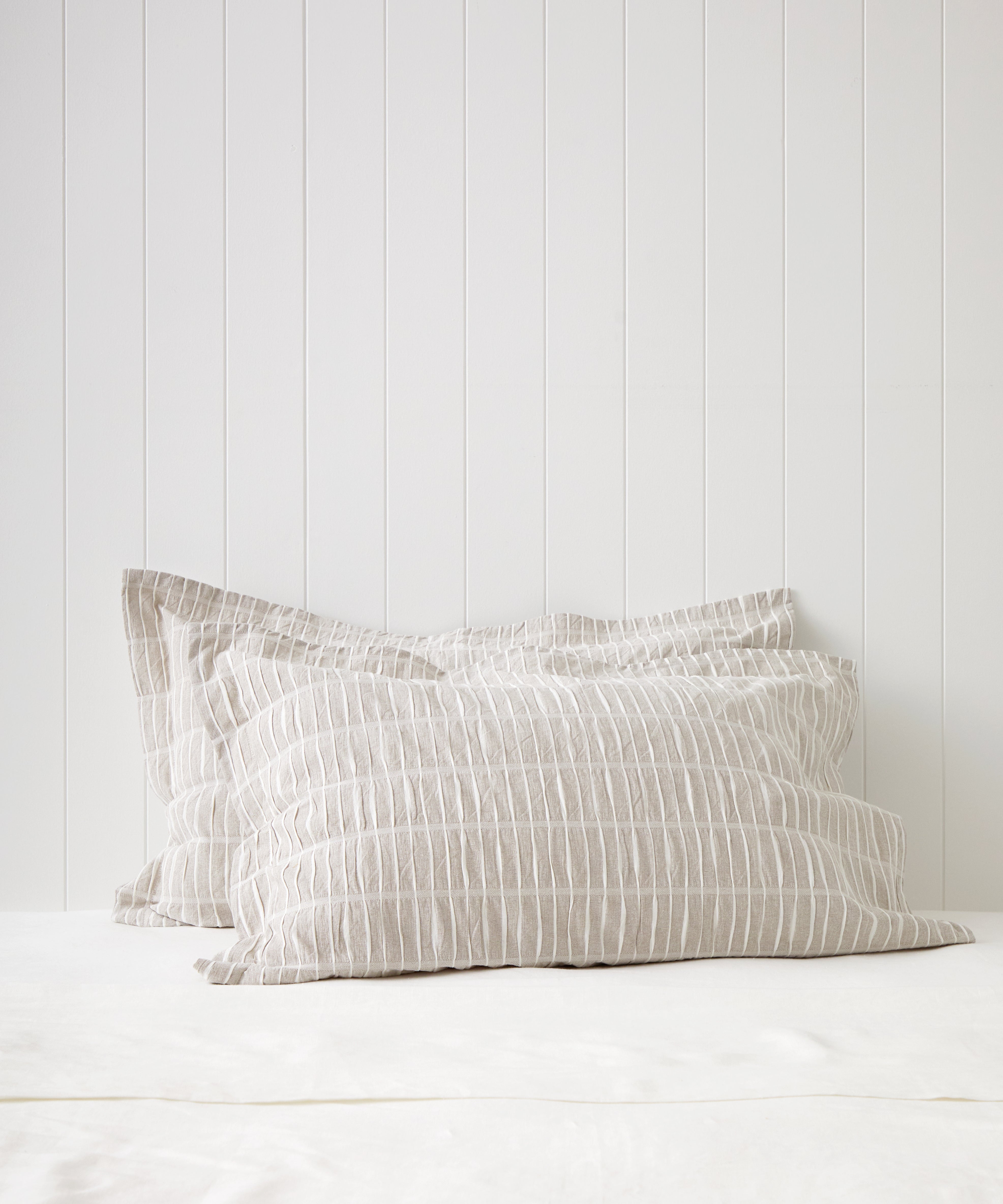Raffles Oxford Pillowcase Set | Natural-1