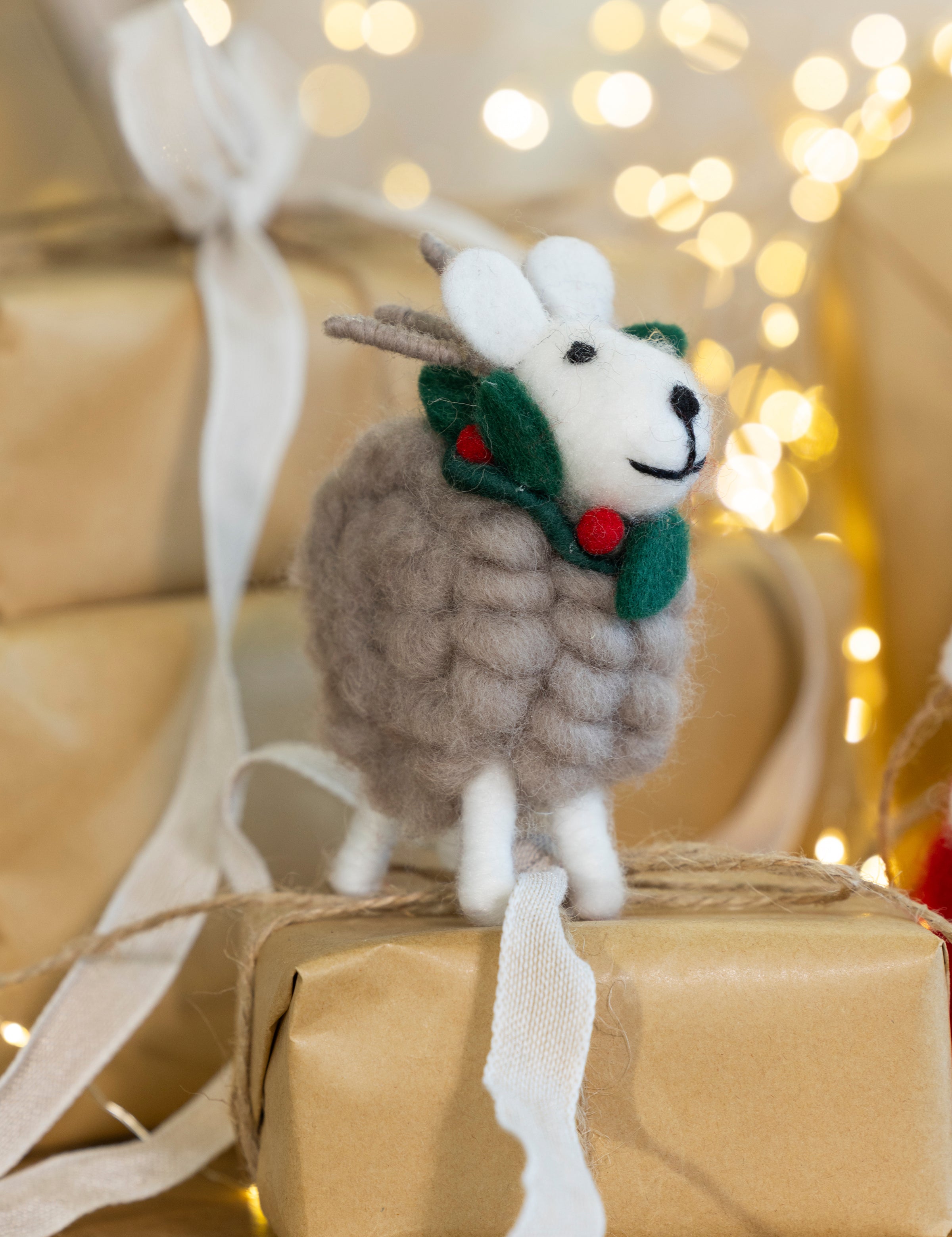 Ramsey Sheep Decoration | Grey-2