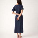 Reese Knit Tie Dress | Ink-3