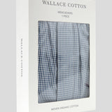 Reeve Mens Boxer Shorts | Blue Gingham-3