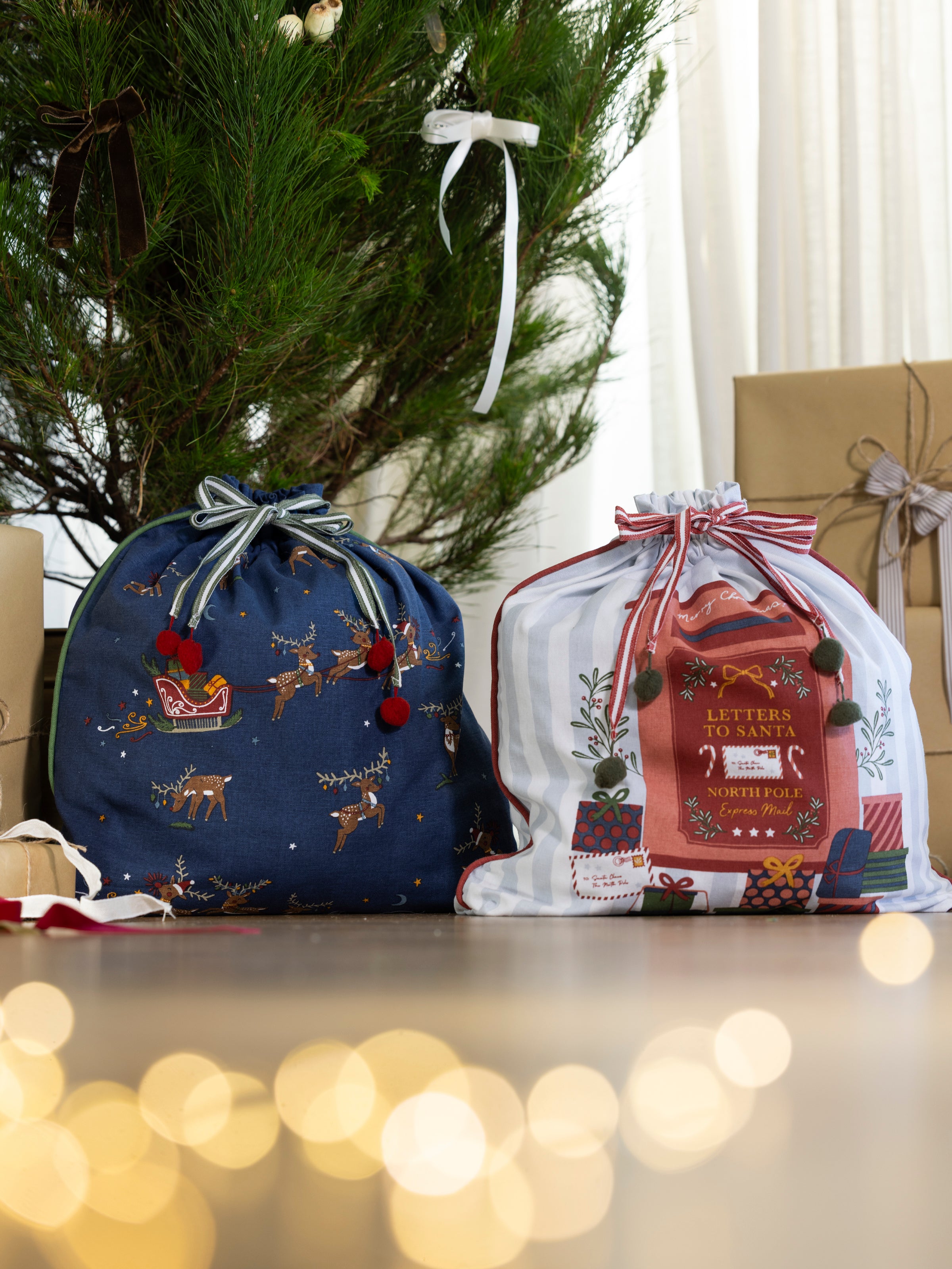 Reindeer Magic Santa Sack | Multi-2