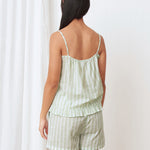 Riley Cami | Green Stripe-4
