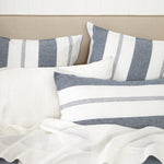 Riverton Duvet Cover Set | Blue Stripe-2