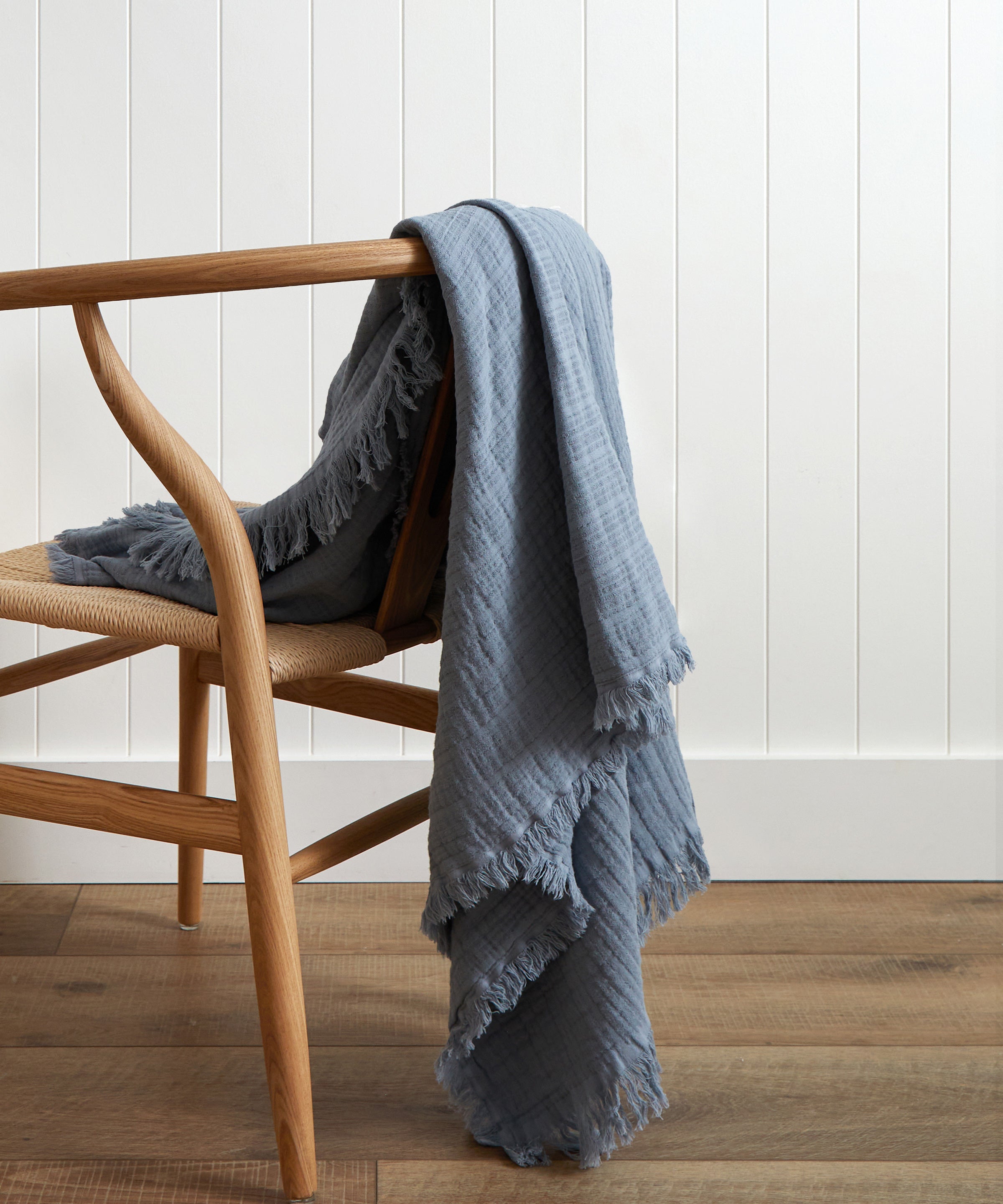 Rome Throw | Blue-1