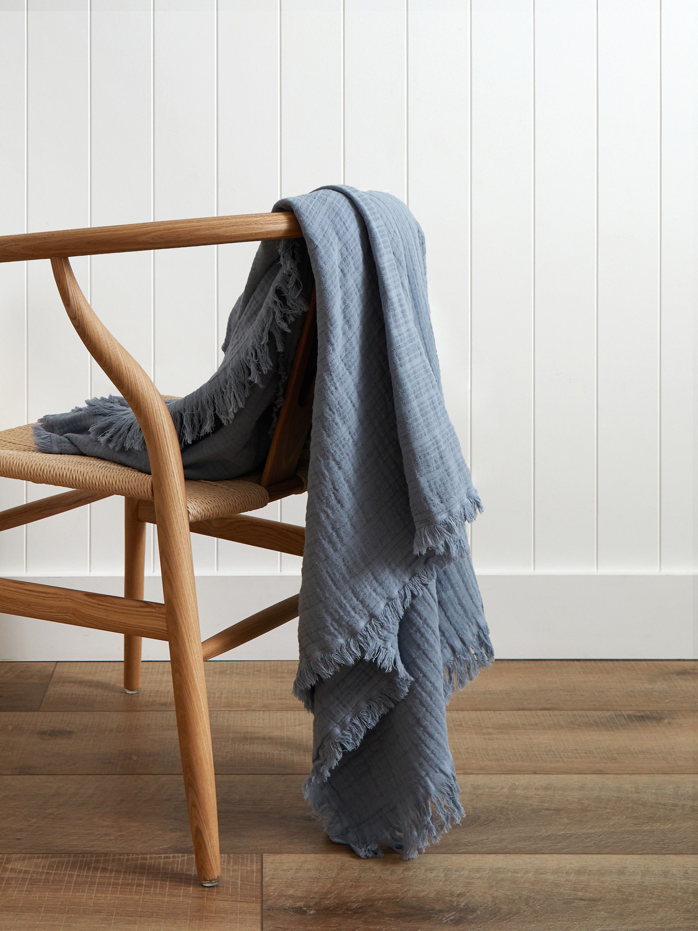 Rome Throw | Blue-1