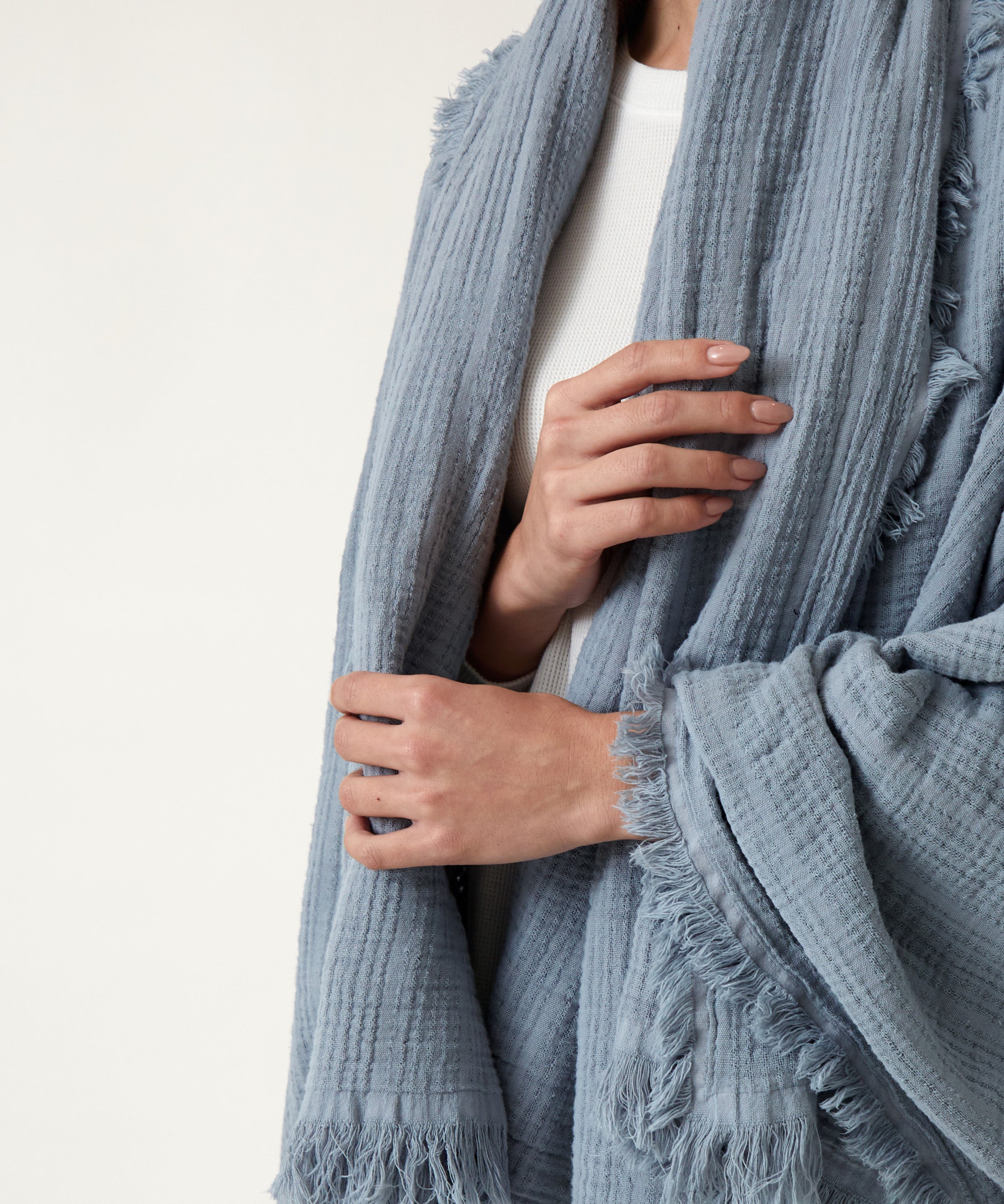 Rome Throw | Blue-2