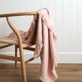 Rome Throw | Blush-1