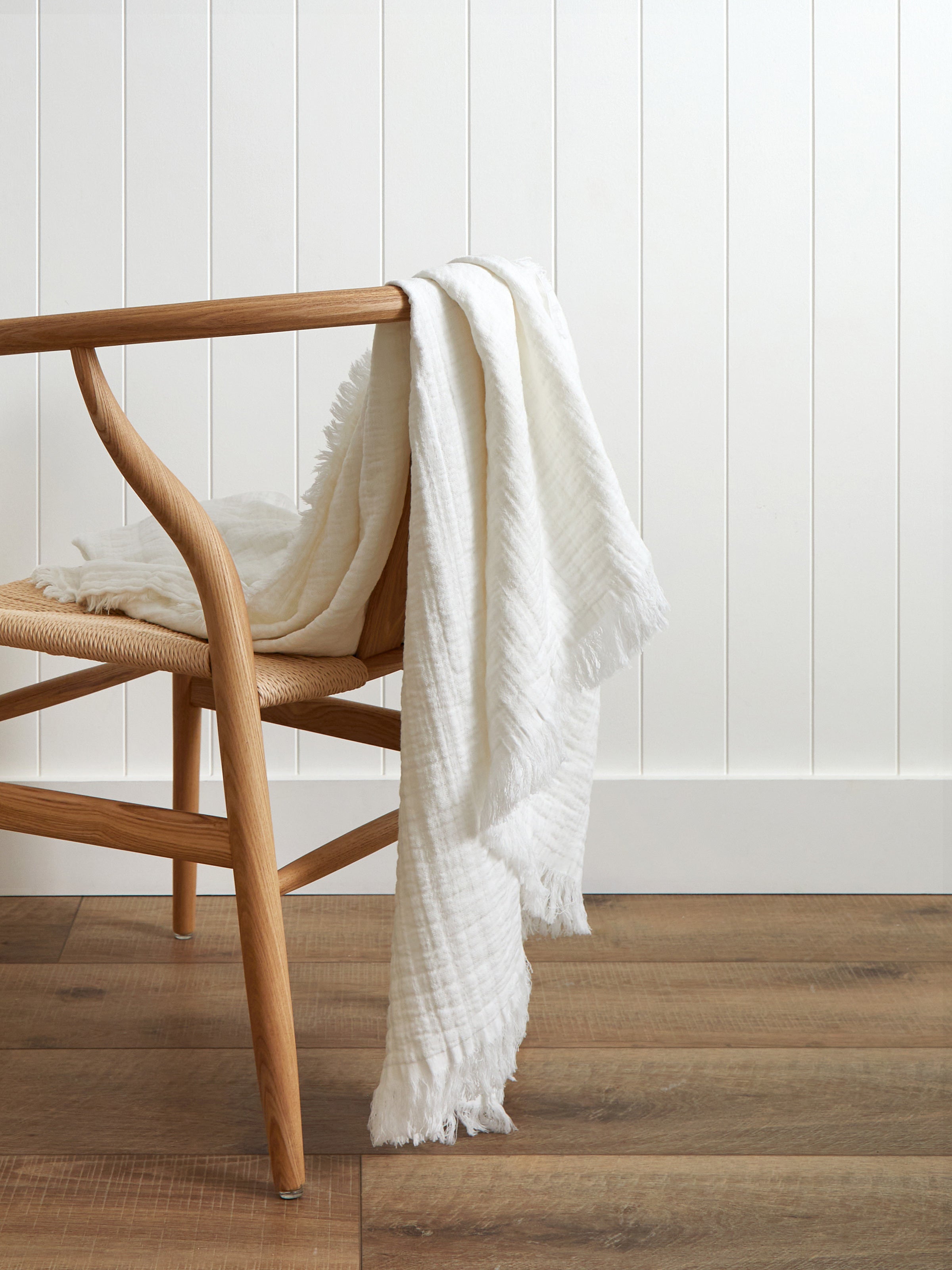 Rome Throw | White-1