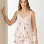 Rosa Cami | Pink Stripe-3