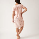 Rosa Empress Nightie | Pink Stripe-4