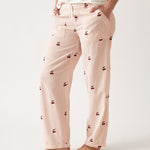 Rosa PJ Pants | Pink Stripe-1