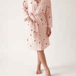 Rosa Robe | Pink Stripe-1