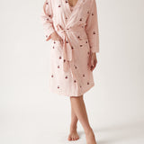 Rosa Robe | Pink Stripe-1