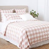 Rosewood Duvet Cover Set | Pink Gingham-3