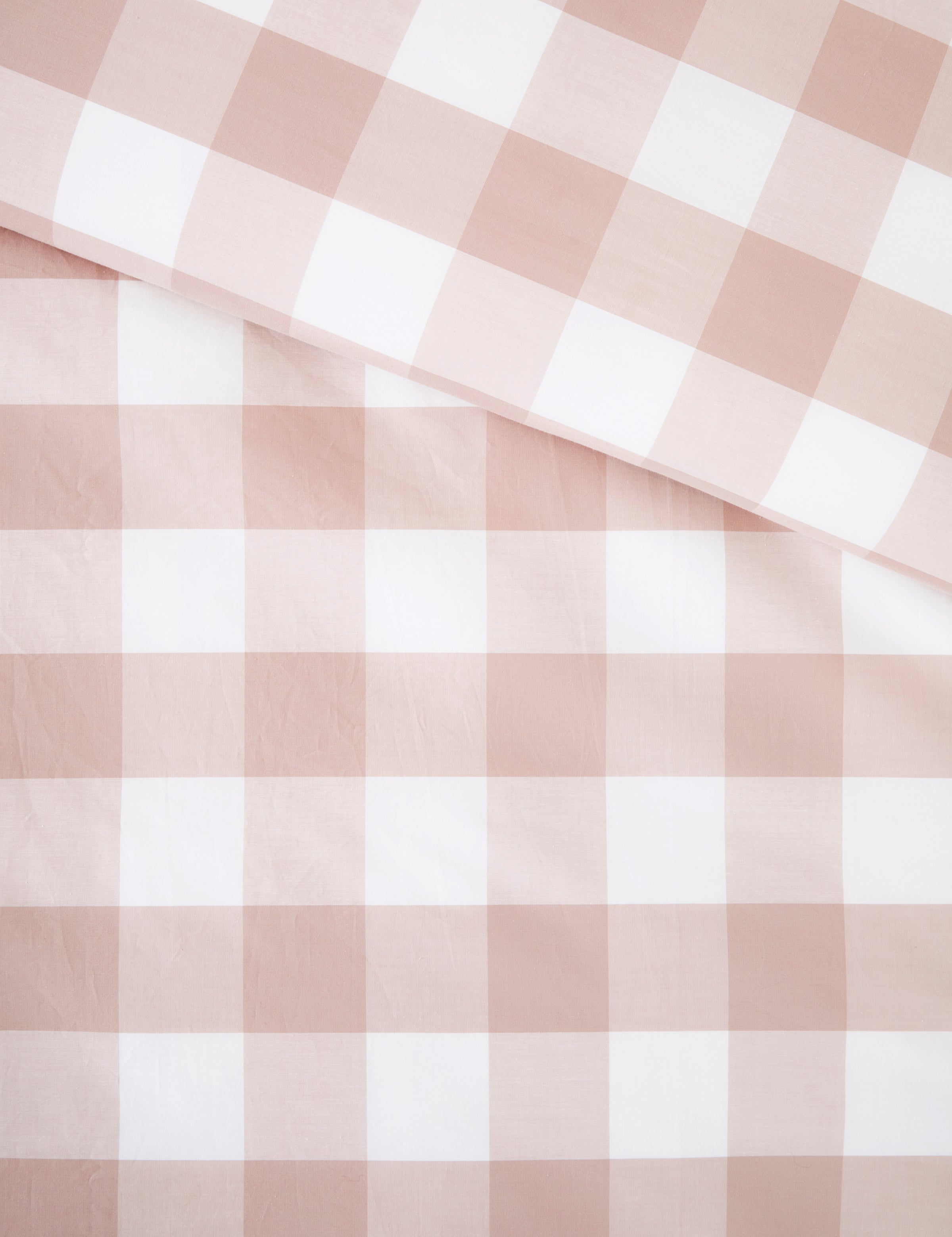 Rosewood Duvet Cover Set | Pink Gingham-4