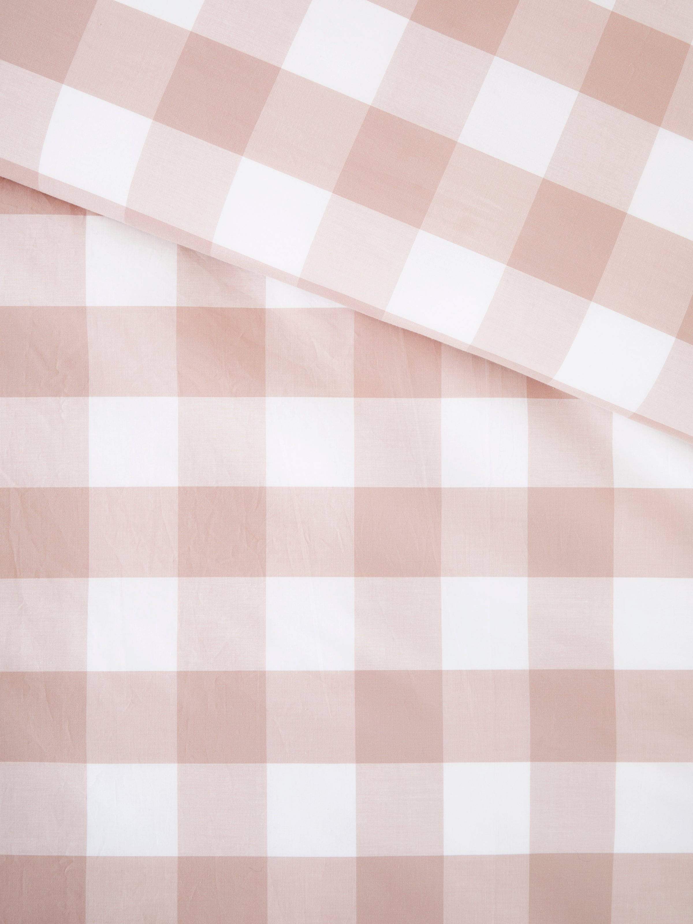 Rosewood Duvet Cover Set | Pink Gingham-4