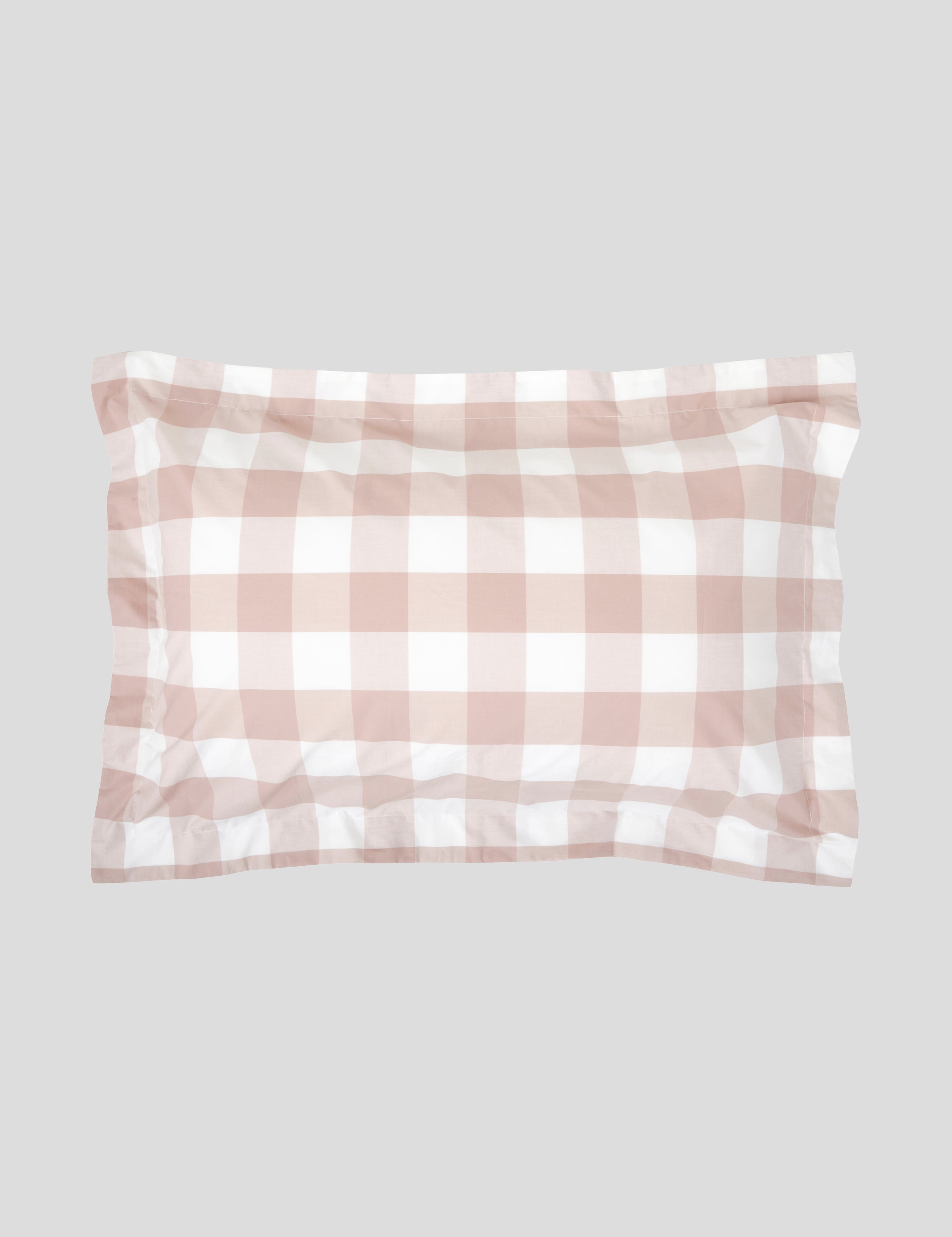 Rosewood Oxford Pillowcase Set | Pink Gingham-1