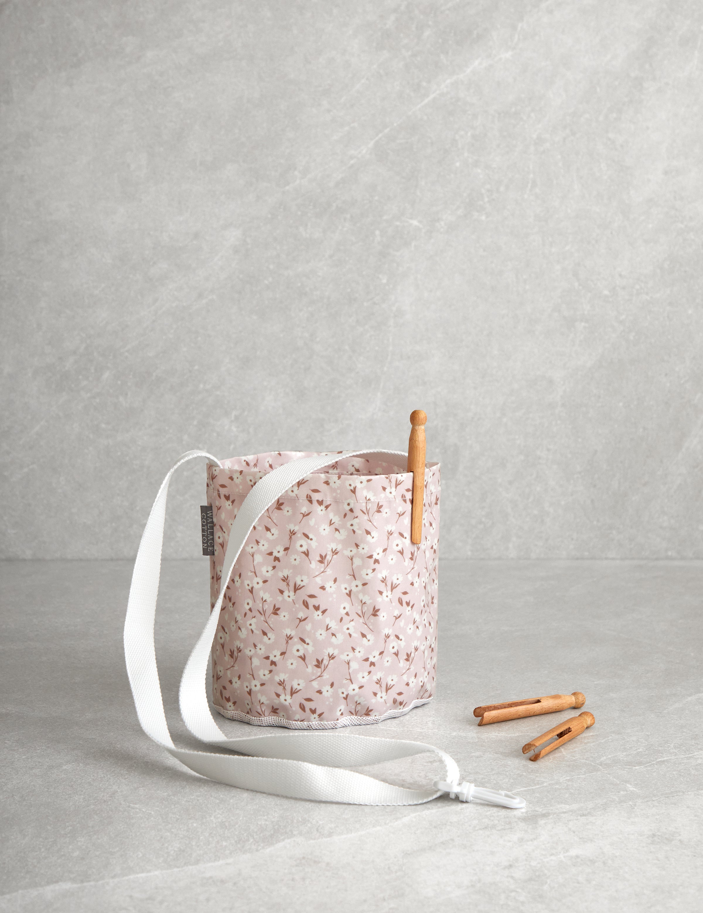 Rubie Peg Bag | Pink Floral-1