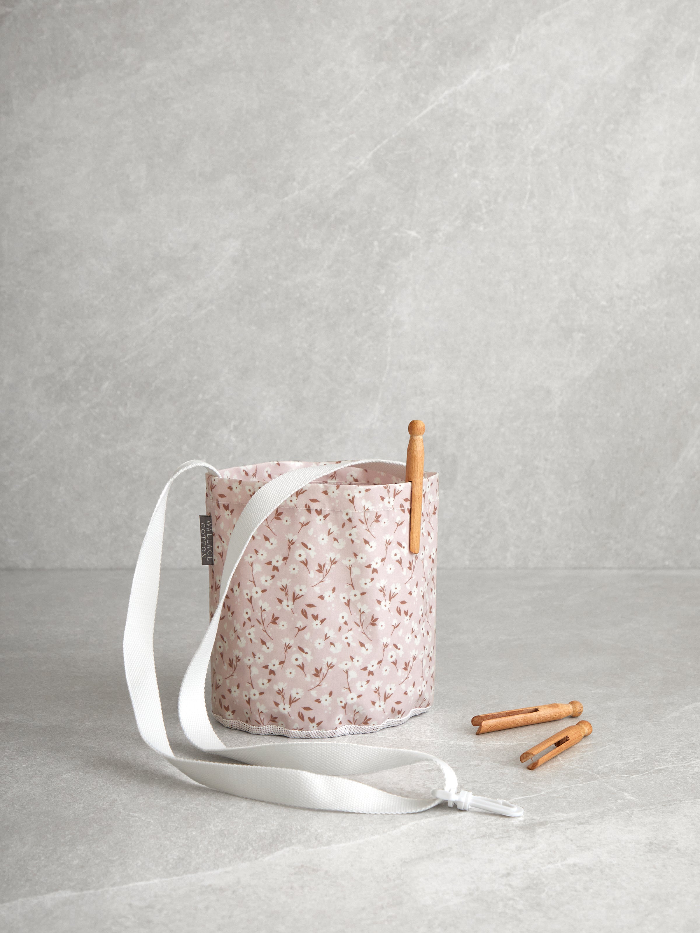 Rubie Peg Bag | Pink Floral-1
