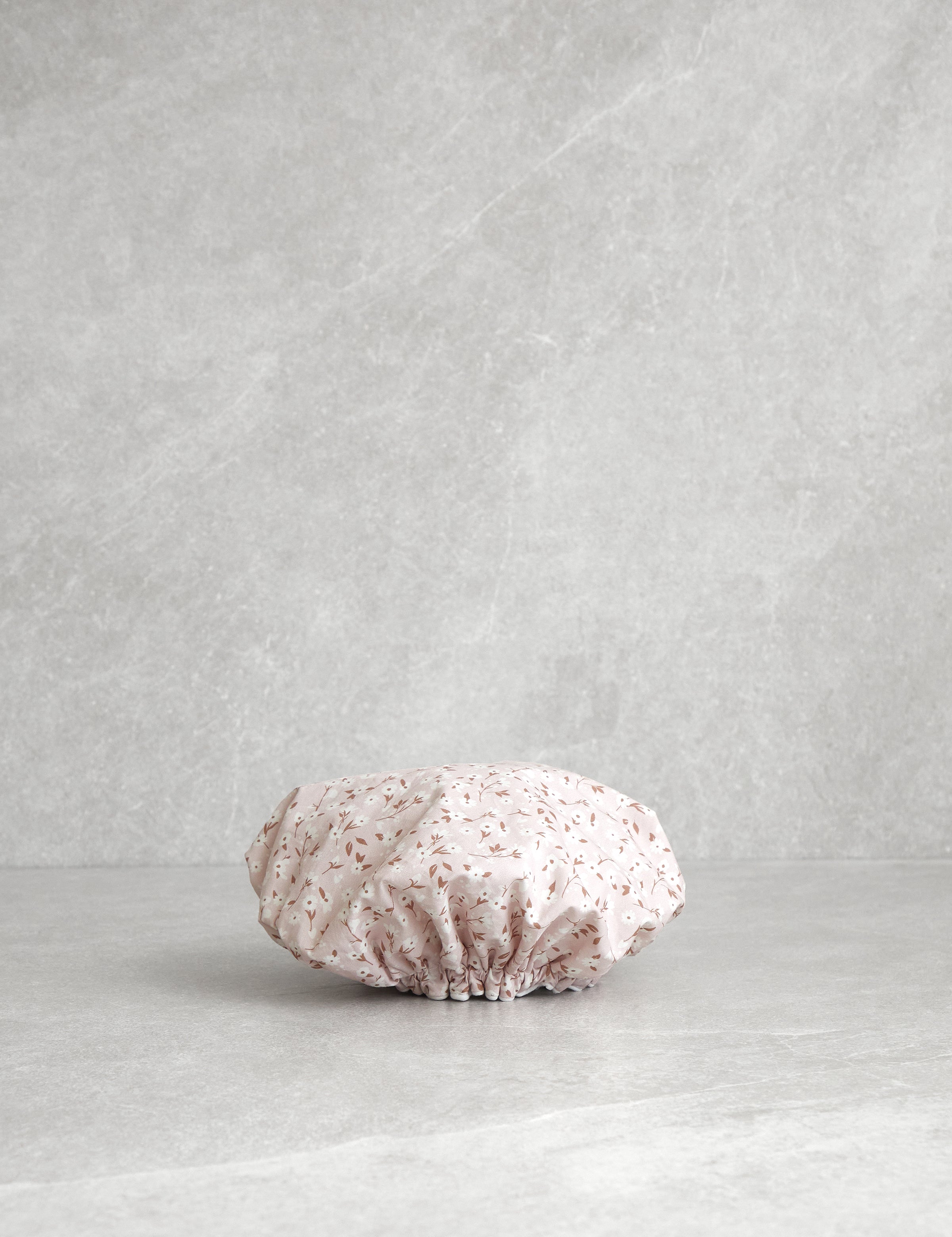 Rubie Shower Cap | Pink Floral-1