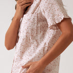 Ruby PJ Shirt | Pink Floral-2