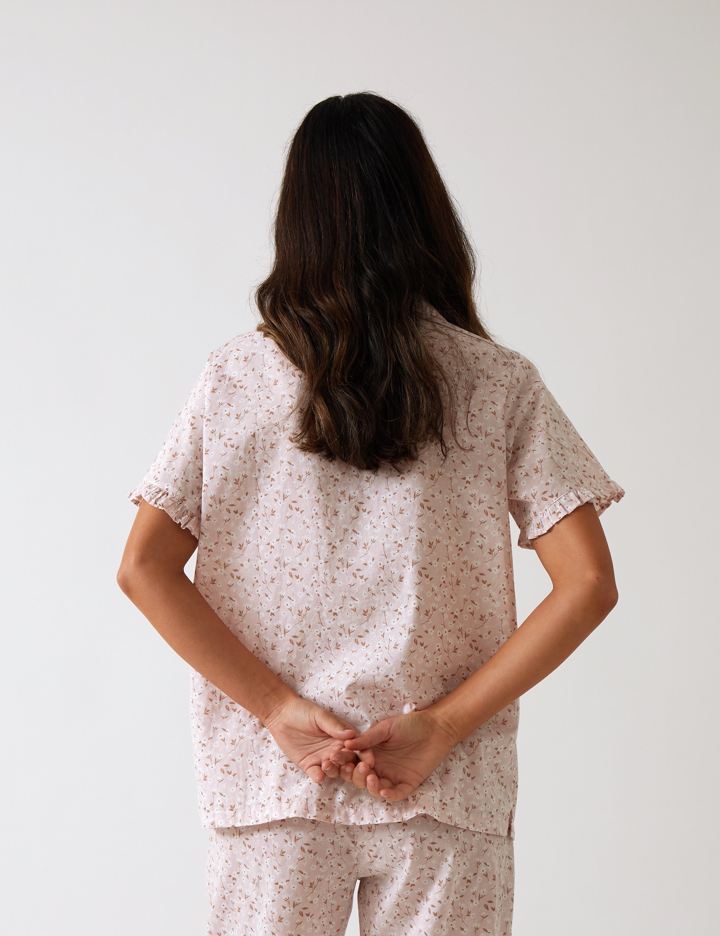 Ruby PJ Shirt | Pink Floral-4