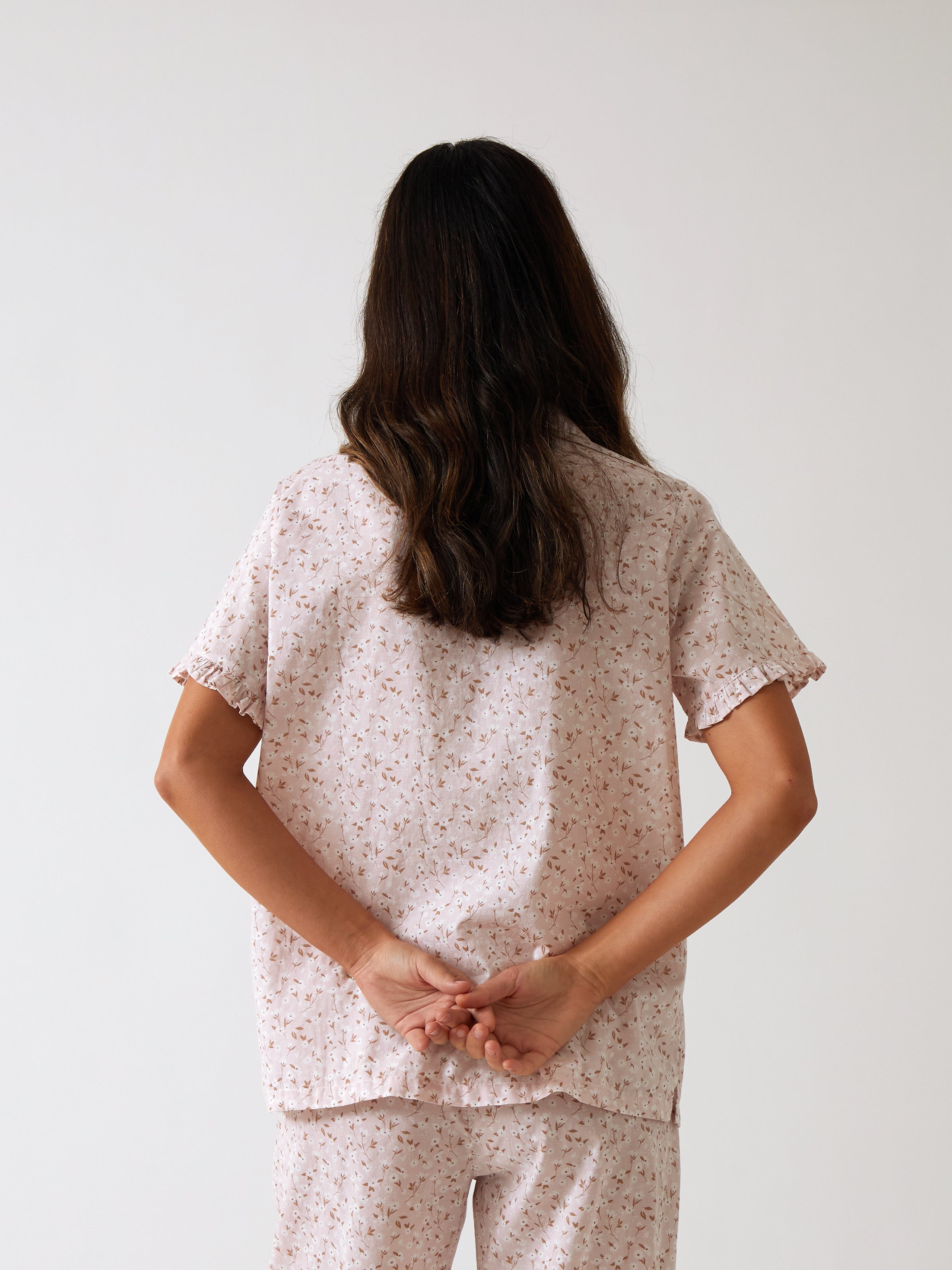 Ruby PJ Shirt | Pink Floral-4
