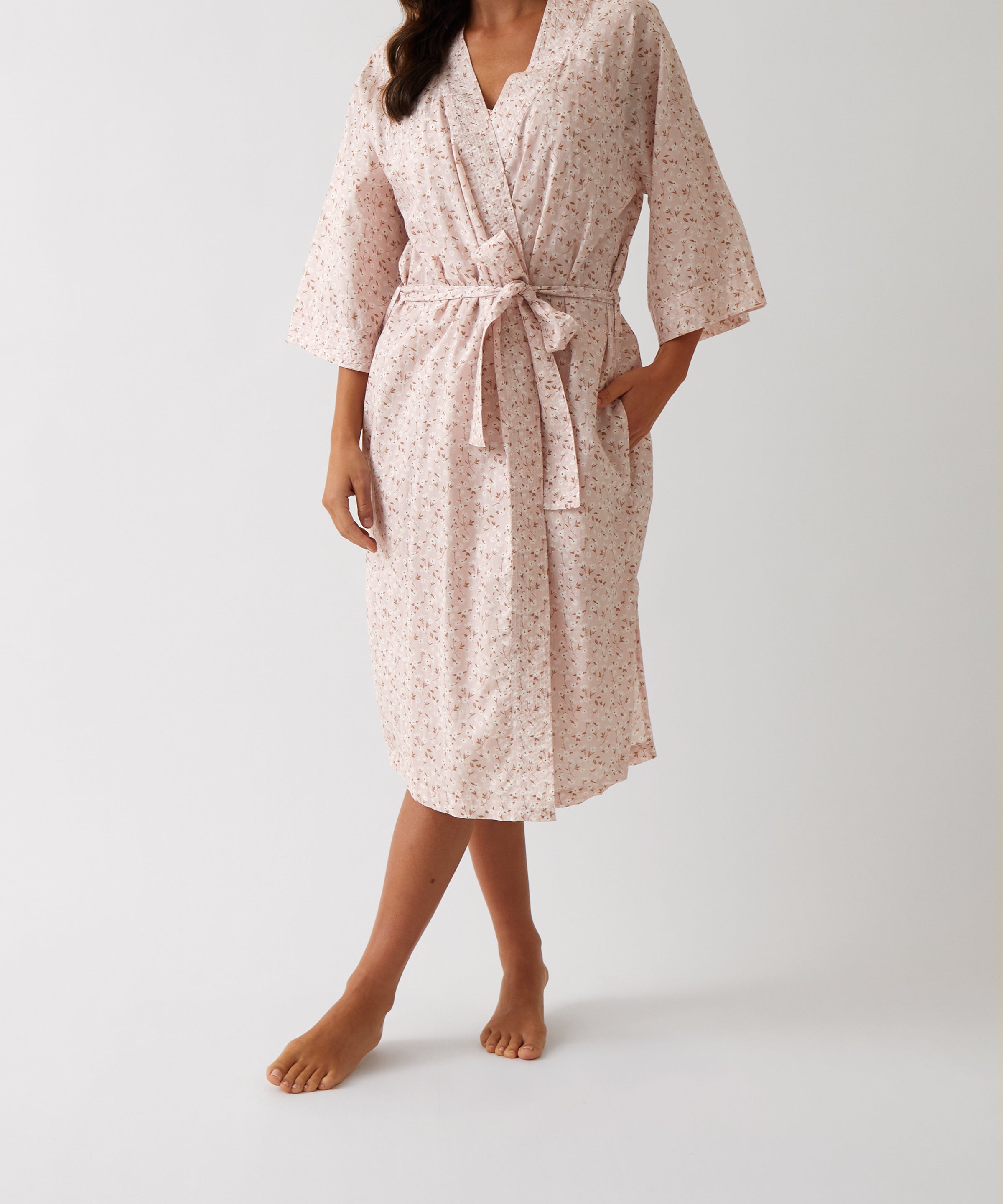 Ruby Robe | Pink Floral-1