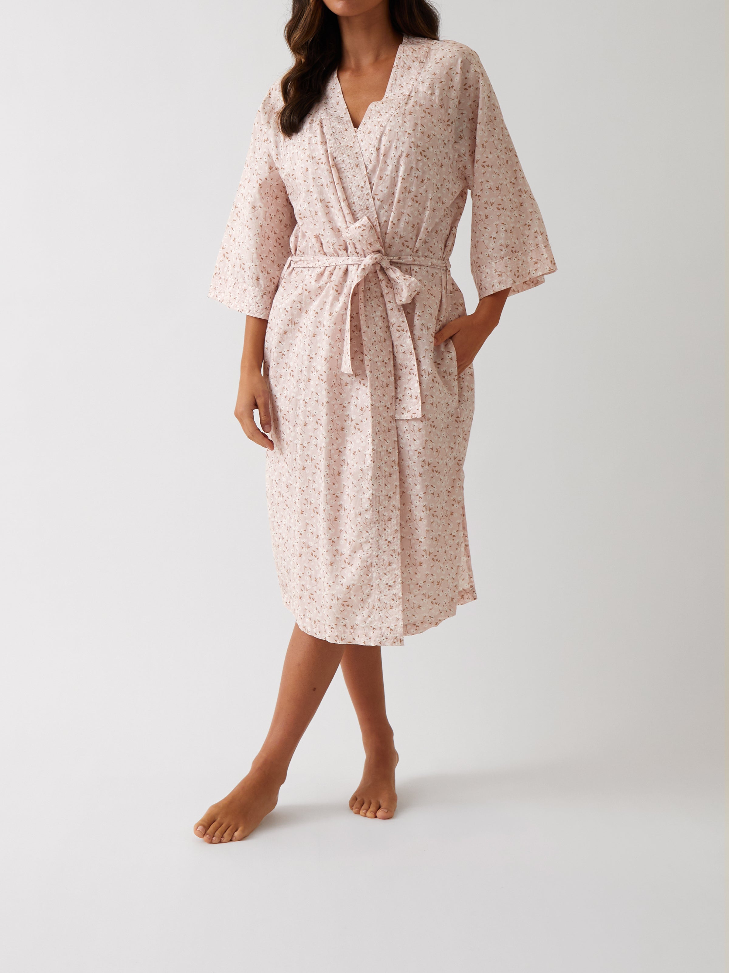 Ruby Robe | Pink Floral-1