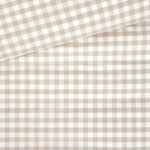 Sandstone Duvet Cover Set | Natural Gingham-4