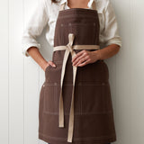 Sawyer Everyday Apron | Cocoa-1