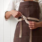 Sawyer Everyday Apron | Cocoa-2