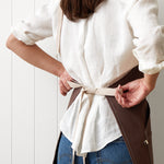 Sawyer Everyday Apron | Cocoa-4