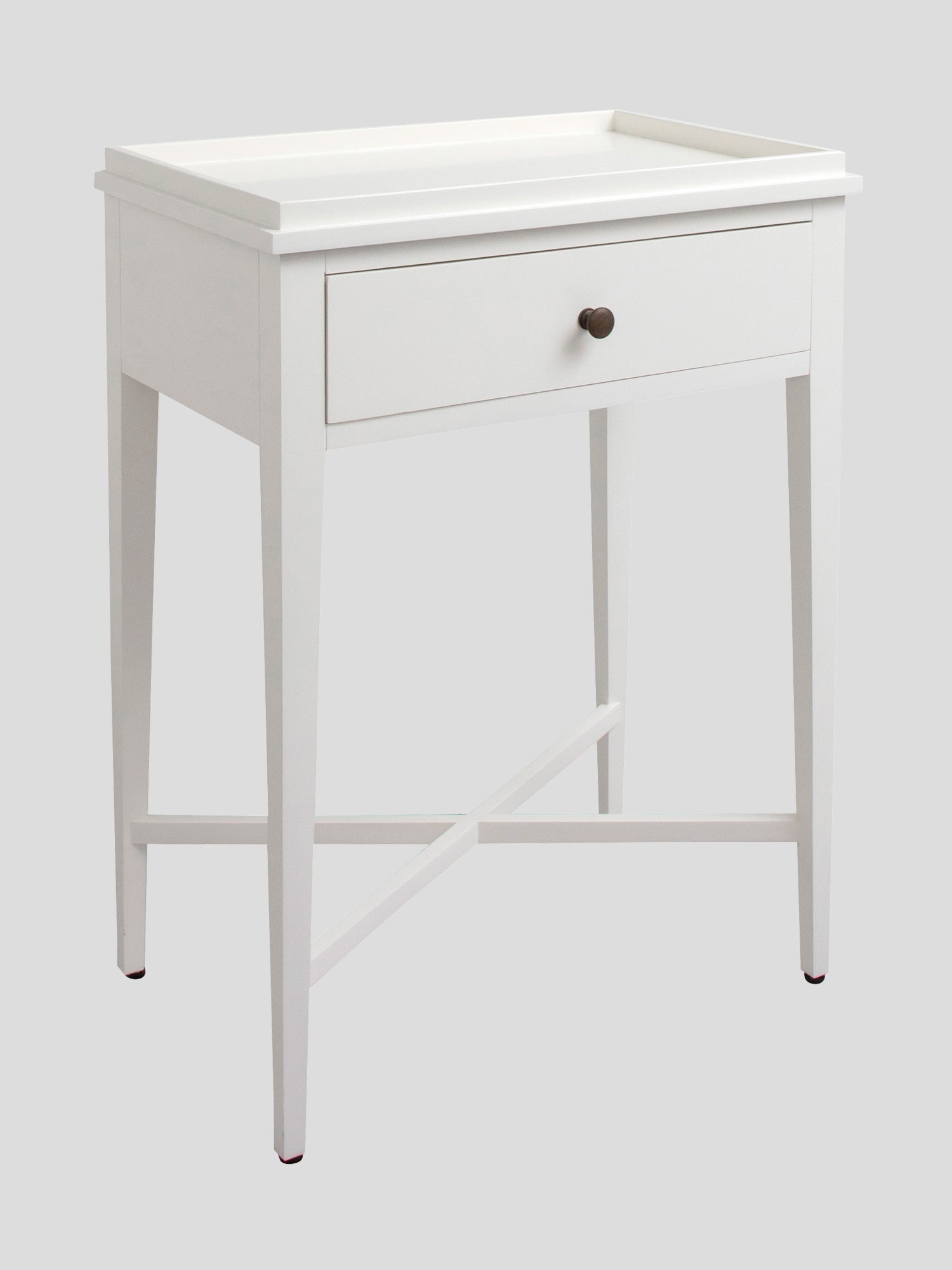 Seaport Bedside Table | Alabaster-1