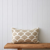 Seashell Rectangle Cushion Cover | Natural-1