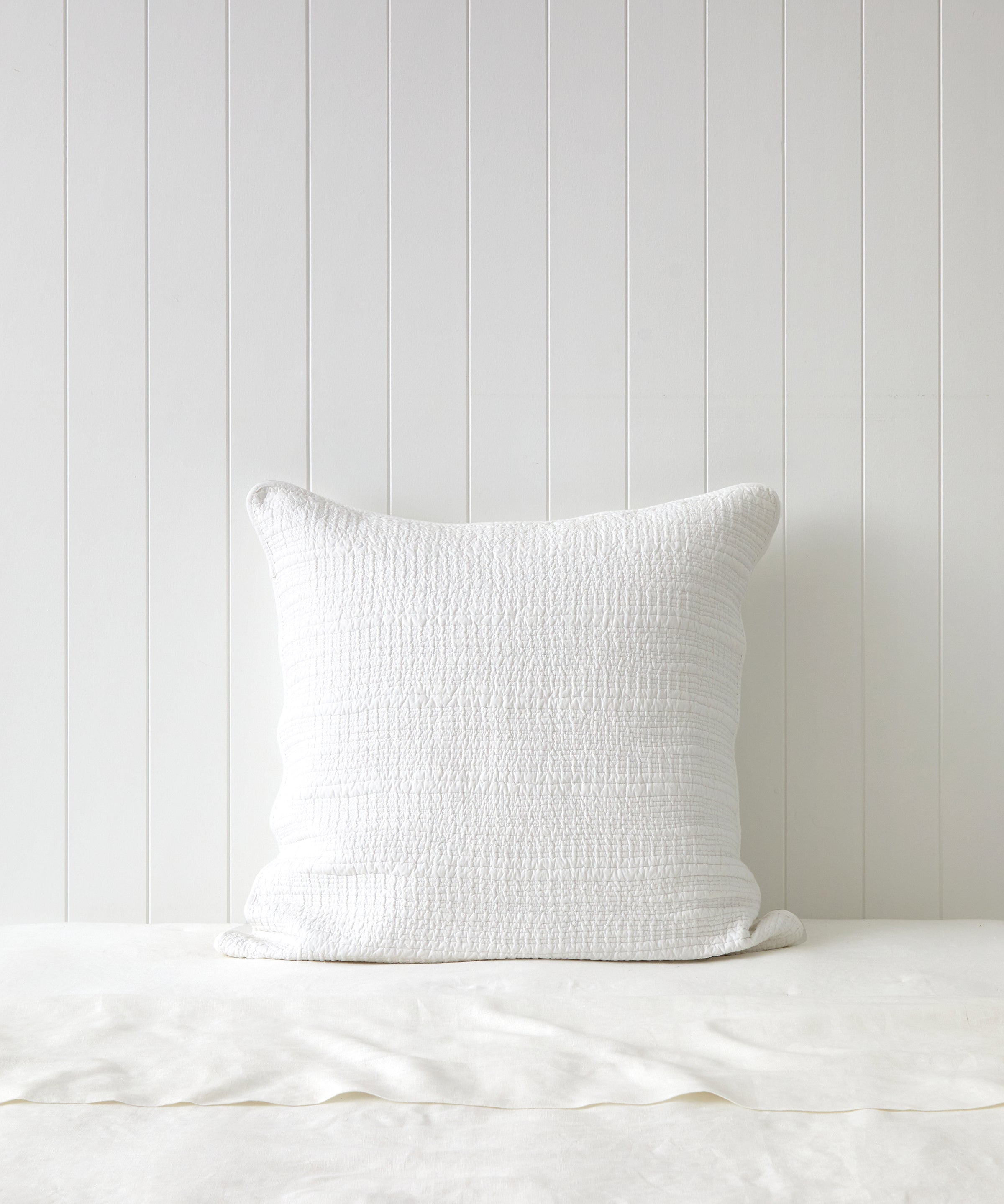 Serenade European Pillowcase | White-1