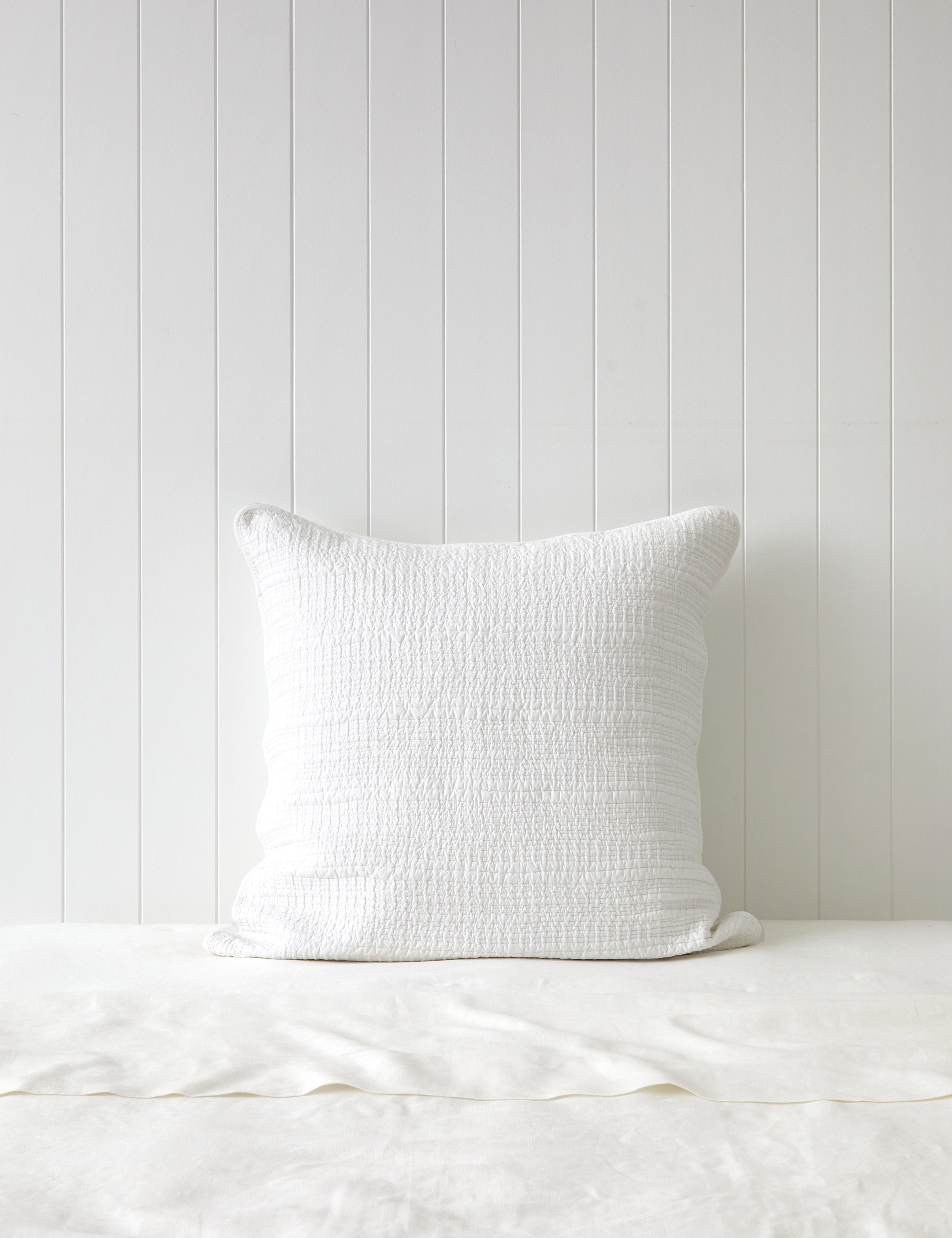 Serenade European Pillowcase | White-1
