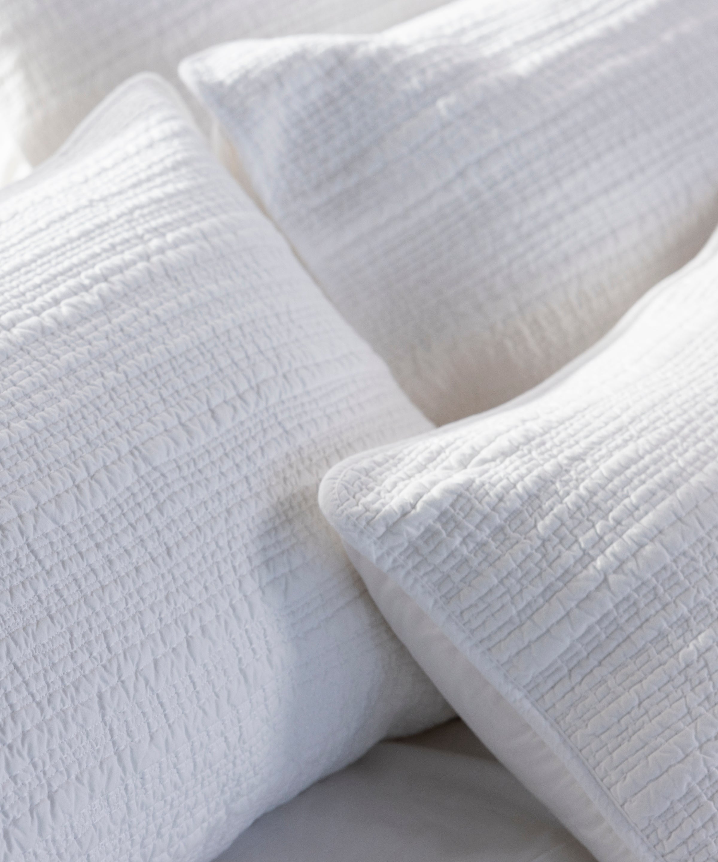 Serenade European Pillowcase | White-2