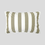 Sherwood Standard Pillowcase Set | Olive Stripe-1