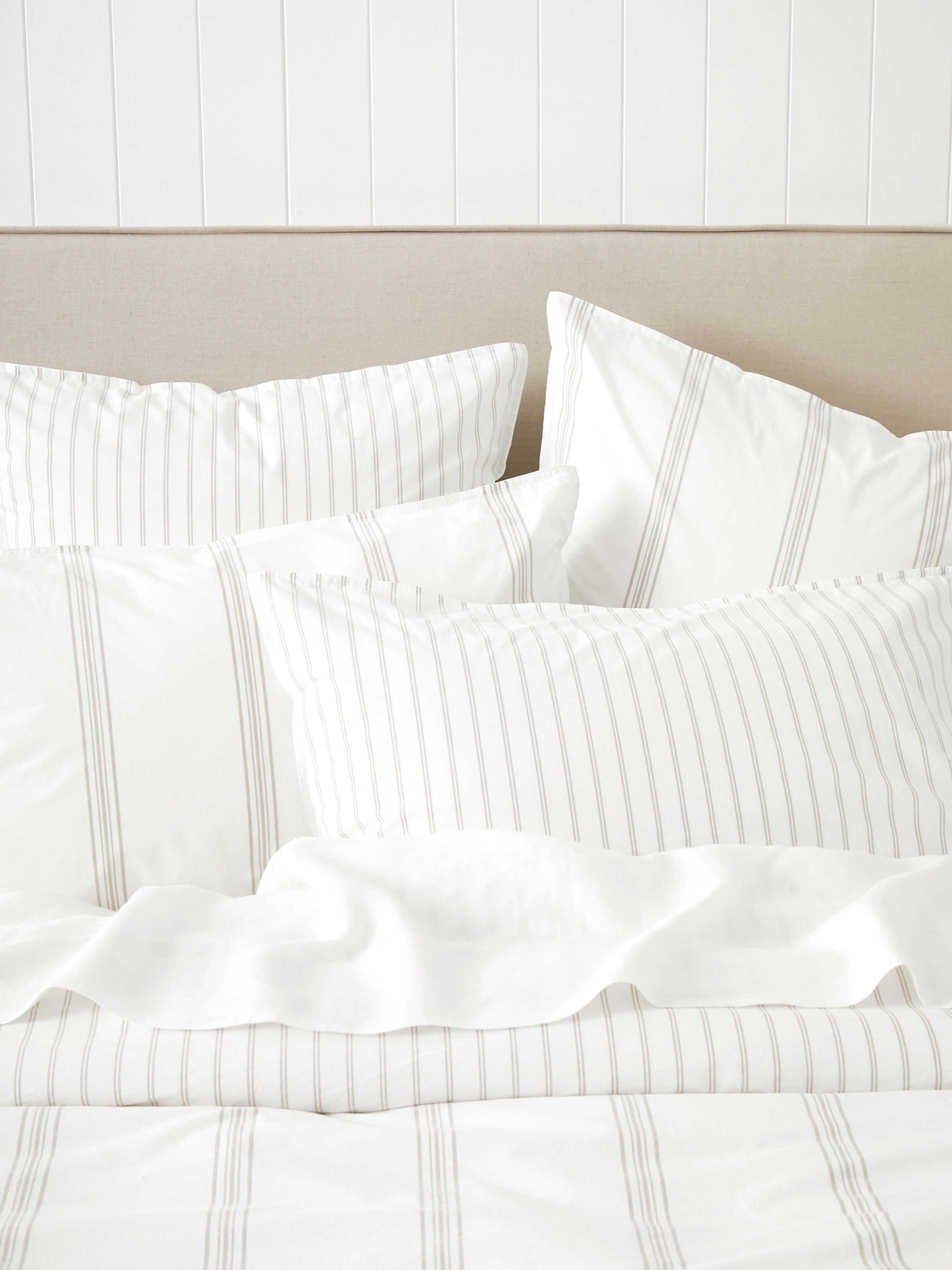 Shoreline Duvet Cover Set | Natural Stripe-2